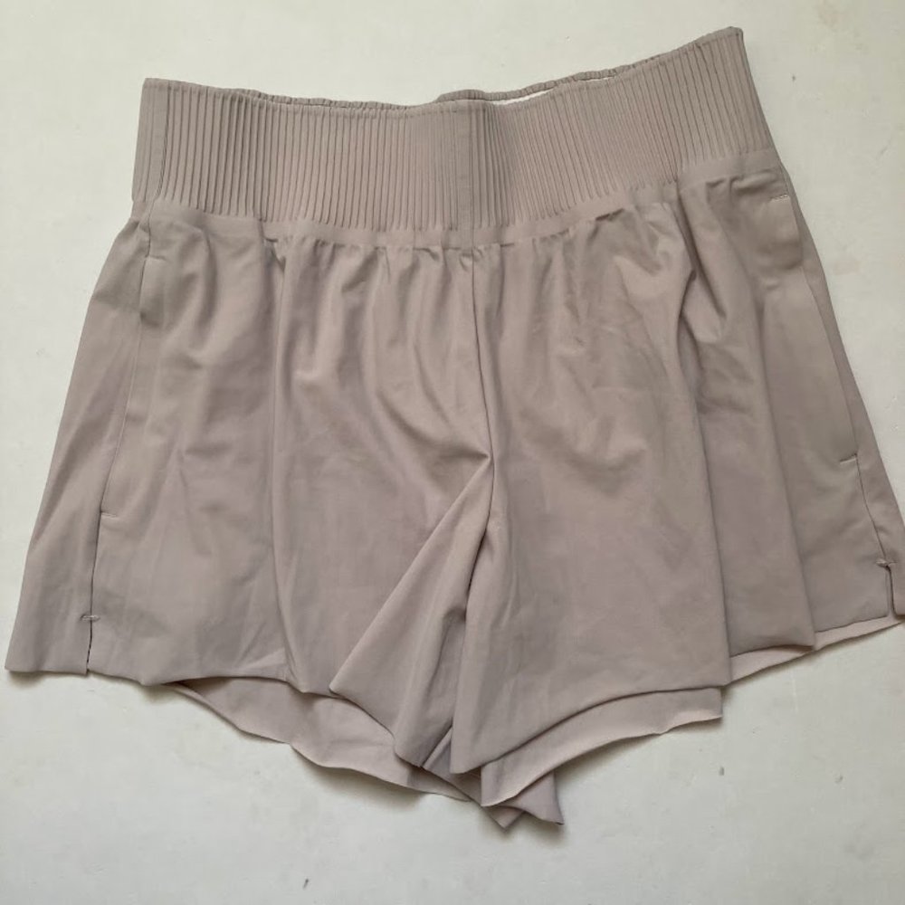 Athleta Cosmic Flutter Short Beige